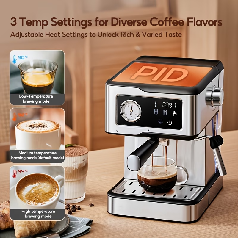 Espressomaschine, Kaffeemaschine 20 Bar Hochdruck